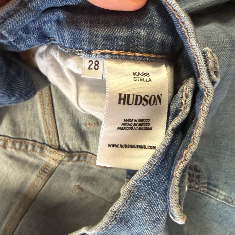 Hudson Jeans KASS high rise raw edge ankle jeans - EUC - Picture 6 of 10